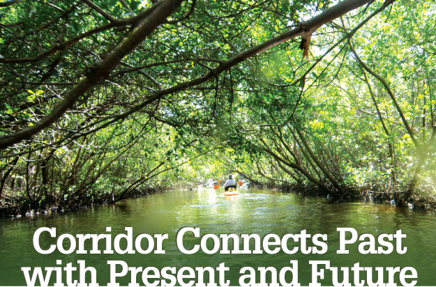 Corridor Connects Past with Present and Future