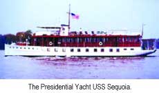 The Presidential Yacht USS Sequoia
